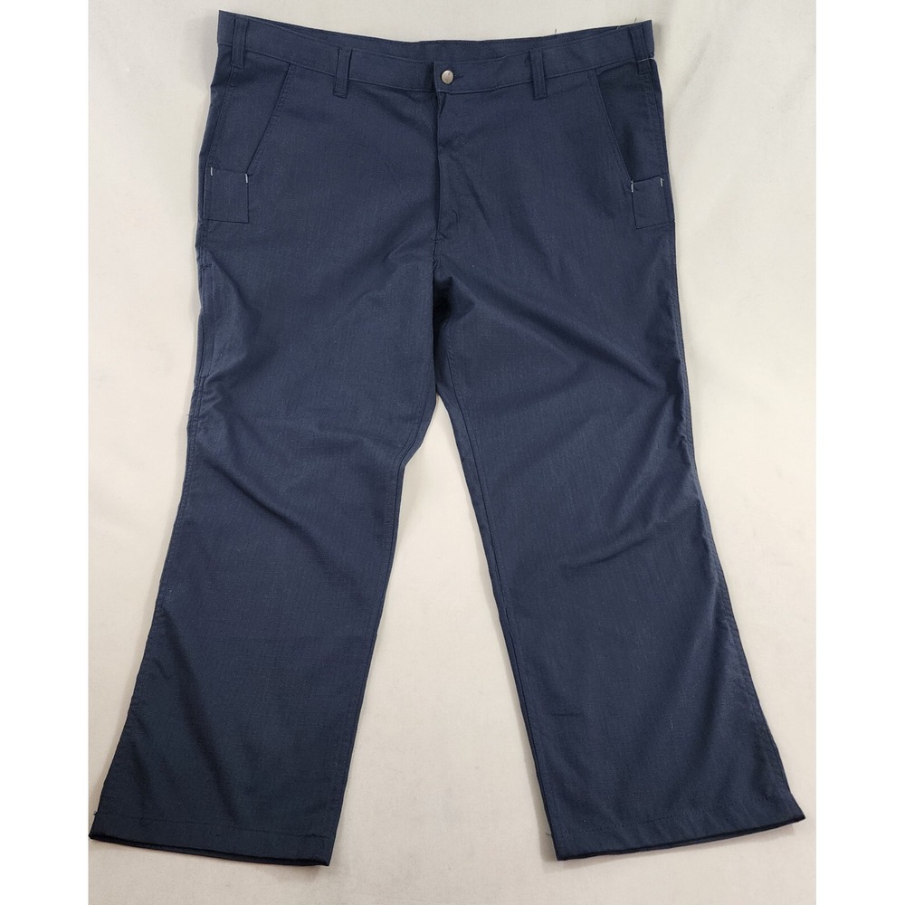 Carhartt Mens Pants 44x30 Navy Blue Relaxed Fit Ripstop Work Cargo 74533-20
